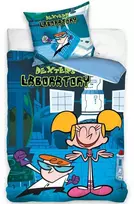 Dvipusis patalynės komplektas "Dexters Laboratory", 140x200 cm