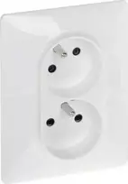 DVIGUBAS LIZDAS LE-753186 Valena Life 230 V 16 A LEGRAND