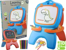 Lean Toys Dvipusė piešimo lenta 2 in 1