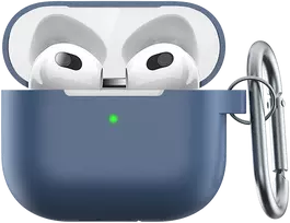 „KeyBudz PodSkinz Elevate“ serijos dėklas, skirtas „AirPods 3“ ausinėms – kobalto mėlynumo