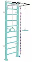 Medinė švediška gimnastikos sienelė SANRO SMILE turkio sp., 243x64cm