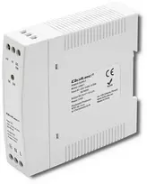 QOLTEC 50907 DIN bėgio maitinimo šaltinis 10W 24V 0.42A Baltas Slim