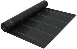 Agroplėvelė nuo piktžolių ir šaknų, juoda, 2x10m, PP