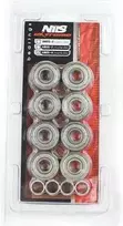 Chromuoti guoliai Nils Extreme ABEC-7, 8 vnt.
