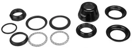 Vairo kolonėlė Alu Semi Integrated NECO 1-1/8" H112N juodas