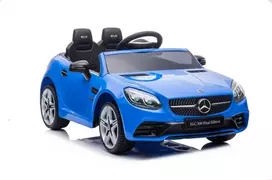 Lean Cars Dvivietis elektromobilis vaikams Mercedes SLC 300, mėynas