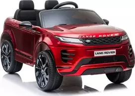 Lean Cars Dvivietis vaikiškas elektromobilis Lean Range Rover Evoque, raudonai dažytas