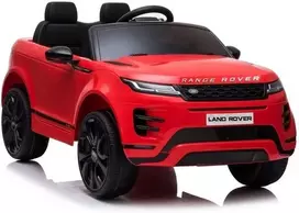 Lean Cars Dvivietis vaikiškas elektromobilis Lean Range Rover Evoque, raudonas