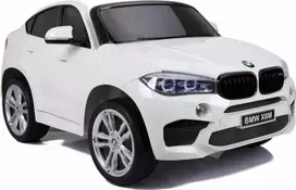 Lean Cars Vaikiškas elektromobilis BMW X6M – baltas