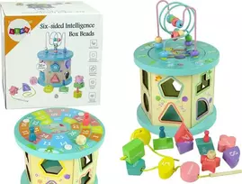 Lean Cars Lean Toys Edukacinis medinis mokomasis kubas