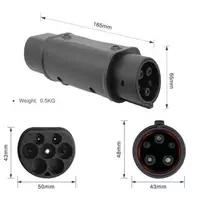 Type 1 - Type 2 adapteris be laido, 32A