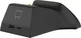 Venom įkrovimo stotelė su įkraunamu akumuliatorių bloku, juoda, skirta Xbox Series X/S