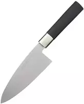 Japoniško plieno peilis KAI Wasabi juodas DM6715D peilis,15 cm ašmenys