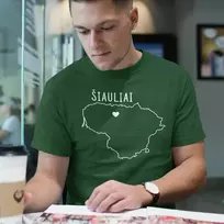 Marškinėliai "Šiauliai - širdis"