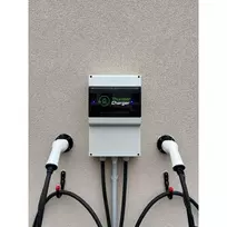 Krovimo stotelė 3 Fazės, 22 kW su 2 vnt Type 2 laidais 5m ilgio
