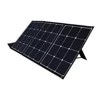 EXD Sulankstomas saulės įkroviklis 120W, 2xUSB, QC3.0, su adapteriais