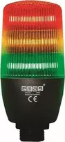 Emas Daugiafunkcinė trijų spalvų LED signalinė kolonėlė su garsiniu signalu, 55mm, PLC, 24V AC/DC T0-IF5T024ZM05