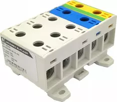 Incobex Penkių polių gnybtų juostelė ZGX 5x50 mm2 (3P+N+PE) ENE-00391