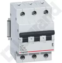 Vanpee Westerberg Legrand Jungiklis RX3 3P C 16A 6000A - 419235