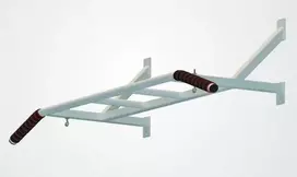 Prie sienos montuojamas skersinis SANRO LT-PRO Baltas, iki 150kg