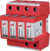 „Dehn“ viršįtampių ribotuvas C, 2 tipo, 4P, 20kA, 1,5kV, M TNS 275 FM (952405)