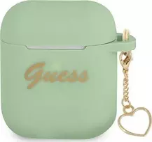 Dėklas Guess GUA2LSCHSN AirPods Žalias