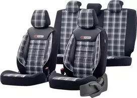 Amio Universalūs sėdynių užvalkalai OTOM, GTI - juoda / mėlyna