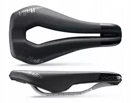 Selle Italia SELLE ITALIA WATT GEL SUPERFLOW balnas (id atitikimas - U3) TI 316 Tube 7, duro-tek, juodas (NAUJAS)