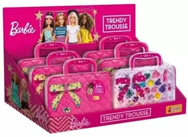 Lisciani Vaikiškų kosmetikos priemonių rinkinys Barbie lagamine mix