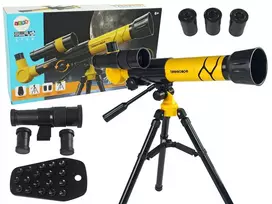 Lean Toys Edukacinis teleskopas su telefono laikikliu