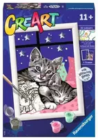 Ravensburger CreArt vaikams: Saldūs kačiukai