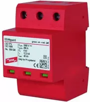 Dehn Viršįtampių ribotuvas C tipas 2 PV 1000V DC 3P 12.5kA 4kV (950530)