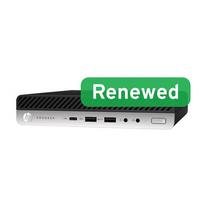 HP Renewed  Grade A | ProDesk 600 G5 DM | Intel Core i3 | i3-9100T | 8GB | NVMe | 128GB | Intel UHD Graphics 630 | Windows 11 Home | HPProDesk600G5DMi39100T8128AW | 4770070885031