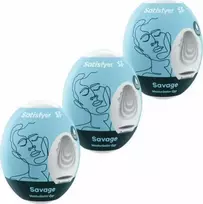 SATISFYER_Masturbator Egg Masturbator 3xSavage