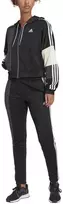 Adidas Sportinis Kostiumas Moterims W Bold Block Ts Juodas HK0462