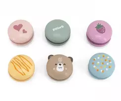 Viga Toys Viga PolarB Mediniai Makaronai 6 Vnt. Rinkinys