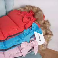 Miegmaišis Springos SB0017 4-in-1 vežimėliui ir lopšiui, rožinis