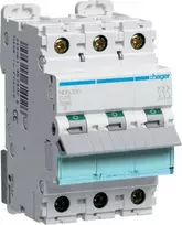 Hager grandinės pertraukiklis 3P D 20A 10kA AC (NDN320)