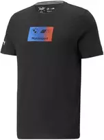 Puma Marškinėliai Vyrams Bmw Mms Logo Tee + Juodas 535884 01