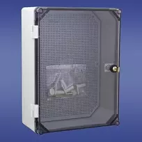 Elektro Plast UNI-1/T UNI DĖŽUTĖ IP65 400X300X166 TRANSP.