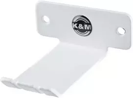 Konig & Meyer Sieninis Ausinių laikiklis K&M 16311 baltas