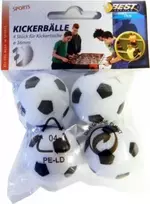 Best Sporting Stalo futbolo kamuoliukų rinkinys, 36 mm, 4 vnt.