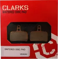 Clarks CLARK'S VRX826 PRO stabdžių trinkelės Metallic Hope Mono Mini