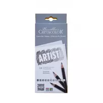 Grafitinių pieštukų rinkinys Cretacolor Artist Studio 12vnt