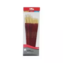 Šerių plauko teptukų rinkinys Simply Daler Rowney 10 vnt