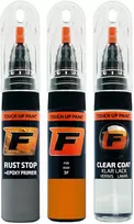 Firanto AUDI 3F - GLUTORANGE Rinkinys: Dažų korektorius įbrėžimų taisymui + Rūdžių modifikatorius + Lakas 15 ml 2013)
