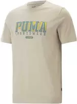 Puma Marškinėliai Vyrams Graphics Retro Tee Granola Kreminis 674486 88