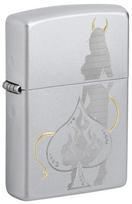 Žiebtuvėlis Zippo Devilish Ace 48658, sidabro sp.