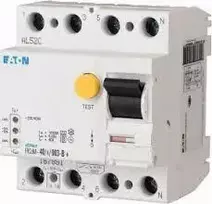 Eaton diferencinis srovės perjungiklis 4P 25A 0,03A G / B tipo FRCdM-25003-G / B (167892)