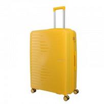 Didelis plastikinis lagaminas Travelite Pacific D Geltonas